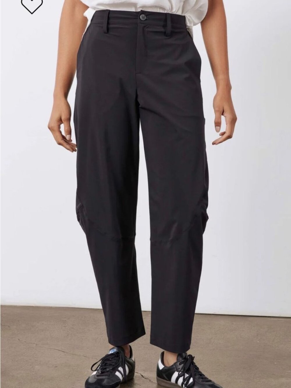Ruti the Wide-ish pants black 6 petite
